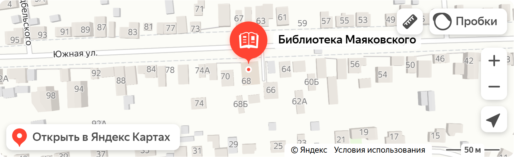 Карта 11 библиотеки