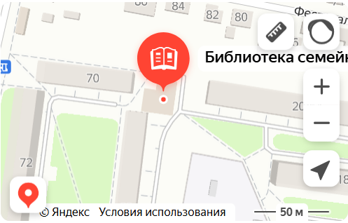 Карта 13 библиотеки
